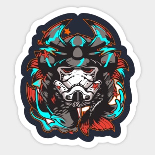 Future samurai Sticker